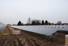 Solarpark Kröppen - Bauphase